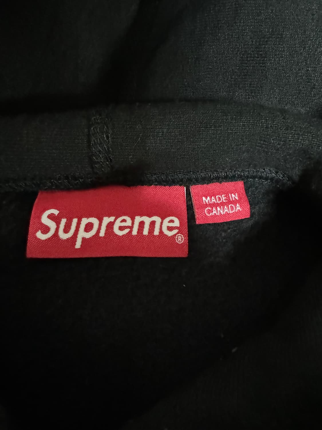 슈프림 박스로고 후드 블랙 M 23fw 상품이미지2