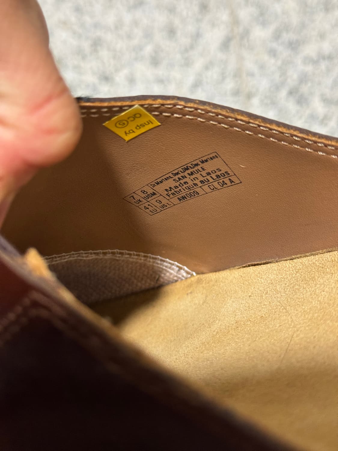 닥터마틴 / 산 뮬 / 260 (uk7) 상품이미지8