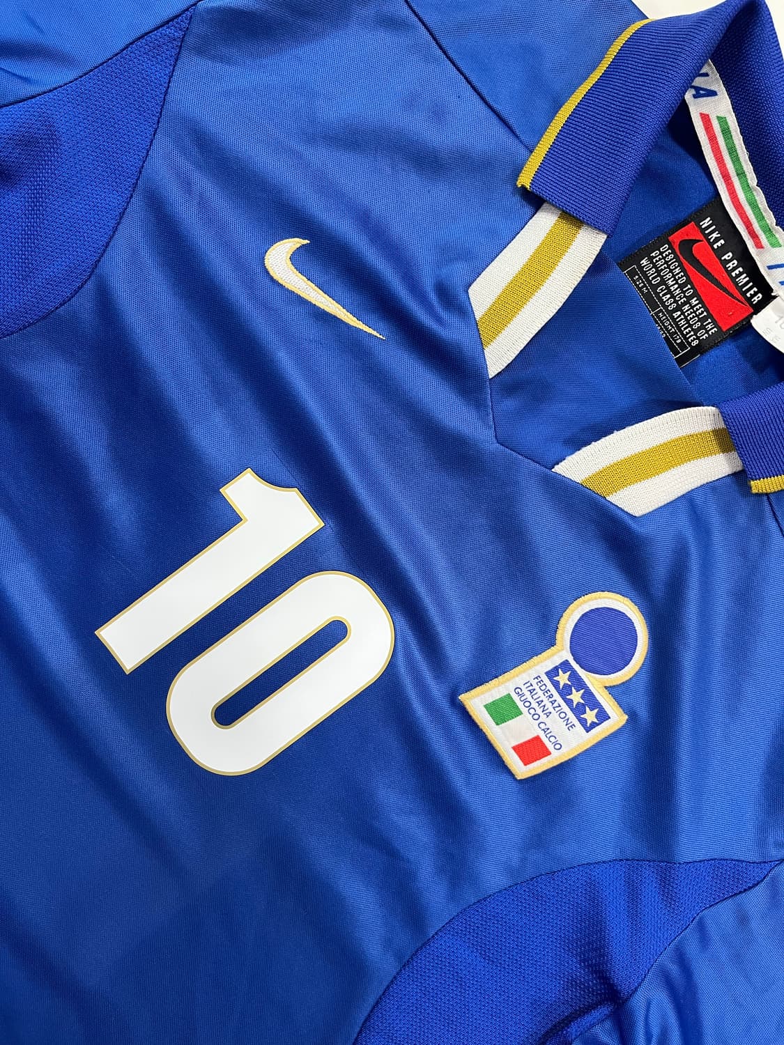 나이키 96-97 이탈리아 홈 로베르토 바조 상품이미지5