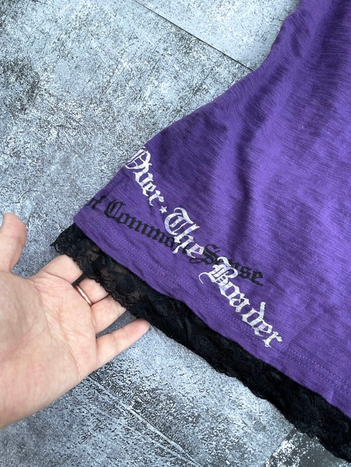 아일렛 펑크 반팔 상품이미지5