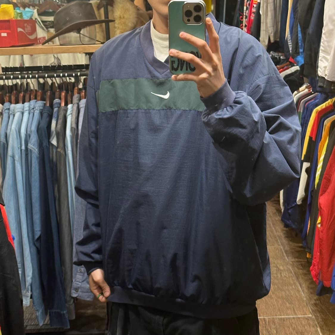 [HI] 나이키 올드스쿨 웜업 네이비 상품이미지3