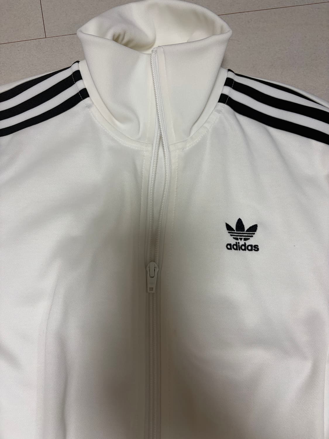 아디다스 베켄바우어 화이트 져지 트랙탑 M 상품이미지1