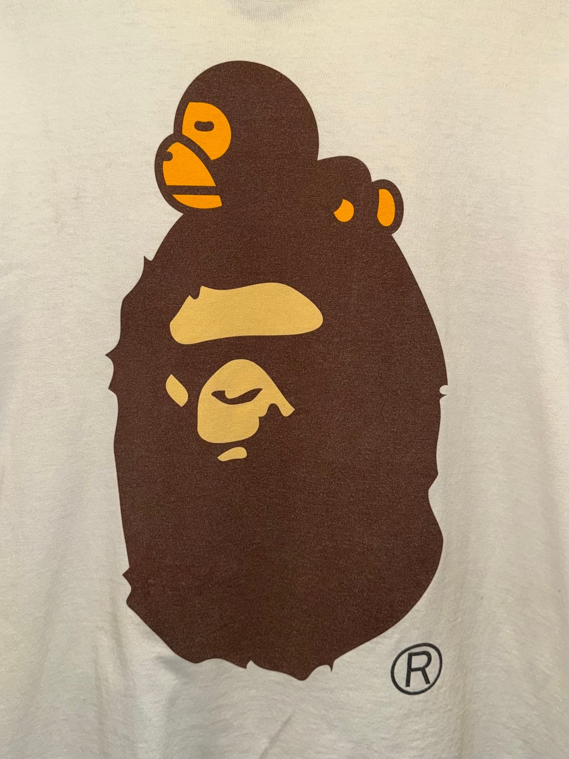 베이프 마일로 온 빅 에이프 반발 티셔츠 상품이미지3