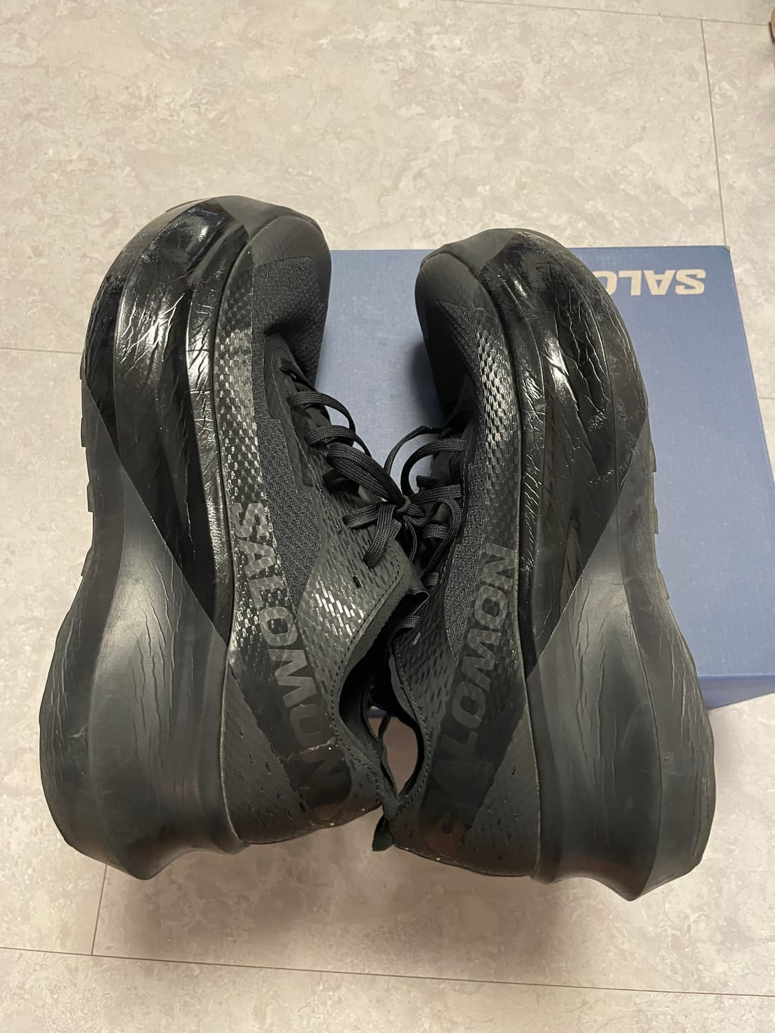 살로몬 x 꼼데가르송 판타즘 플랫폼 블랙 280 상품이미지6