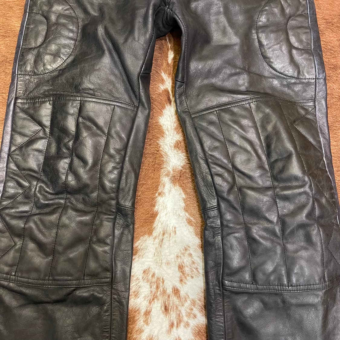 폴로 바이커 레더팬츠 상품이미지5