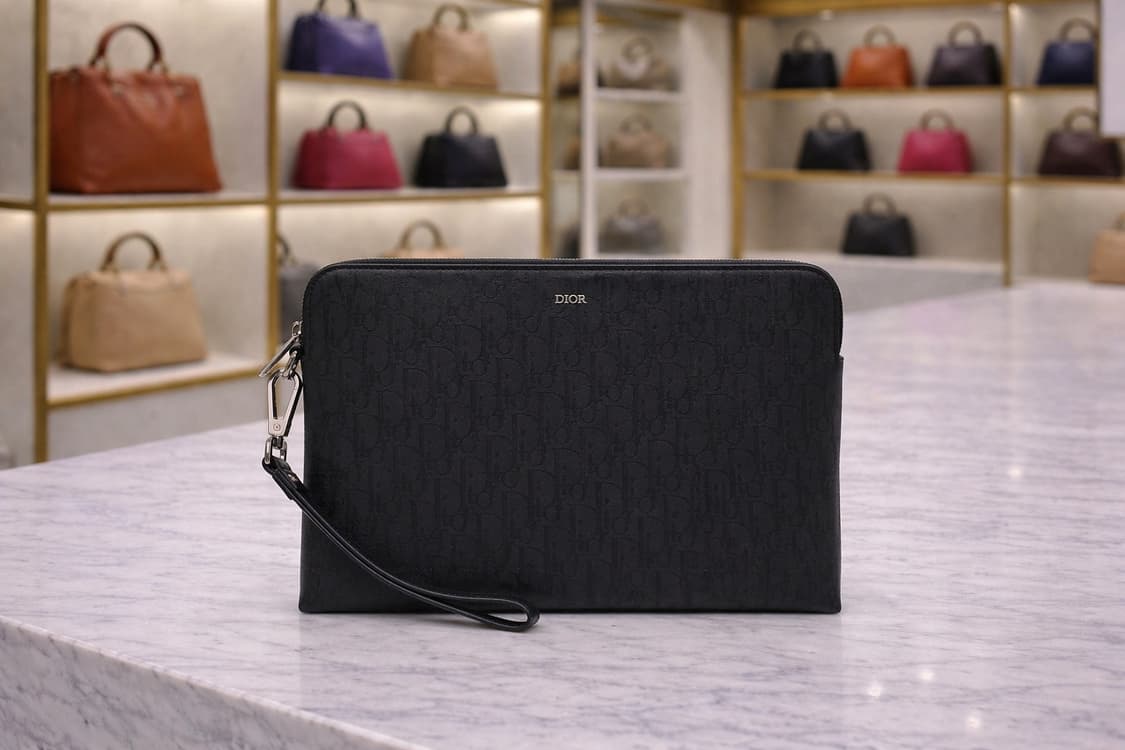 [A급] 디올 오블리크 갤럭시 파우치 판매합니다!!! 상품이미지1