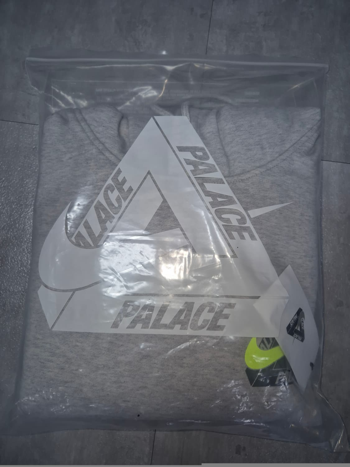 팔라스 x 나이키 트라이 스우시 후드 (GREY MARL / M) – 새 상품이미지1