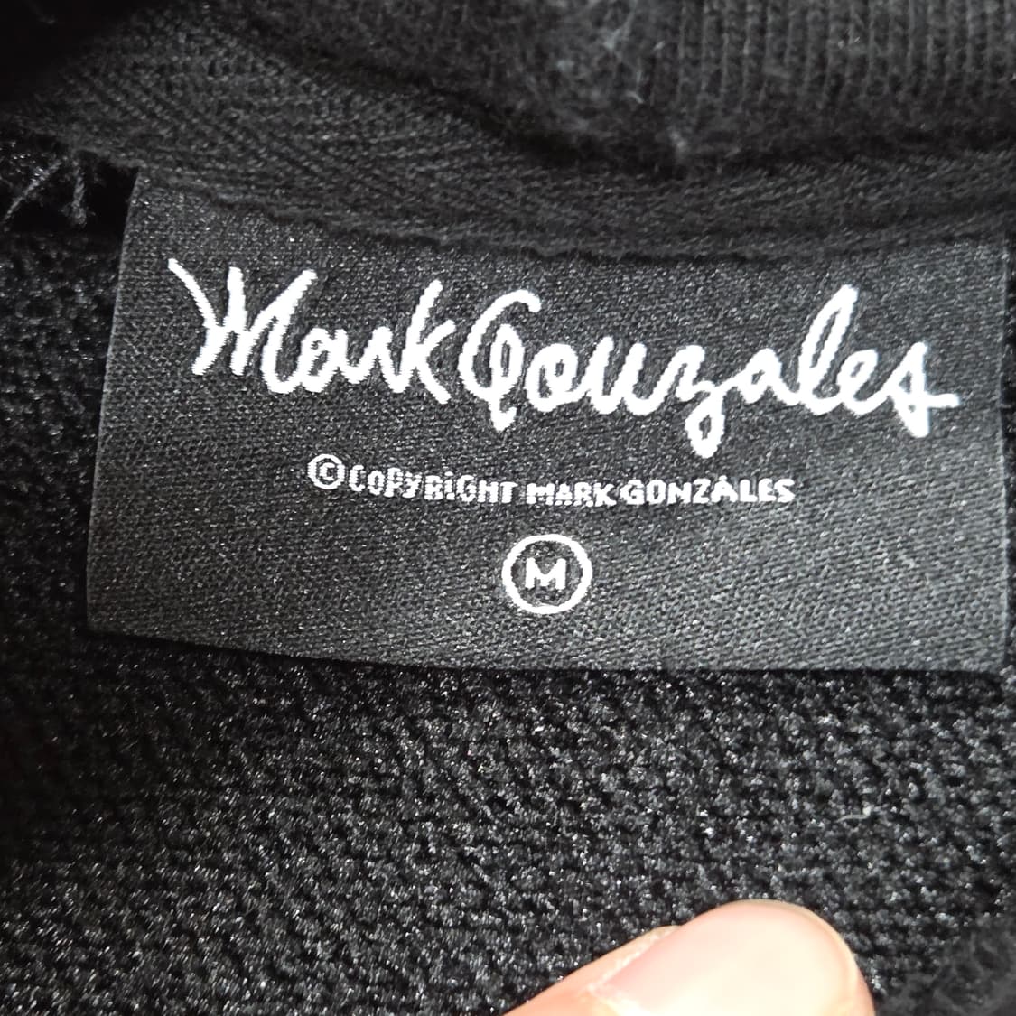 마크곤잘레스 오버핏 블랙 후드티 상품이미지7