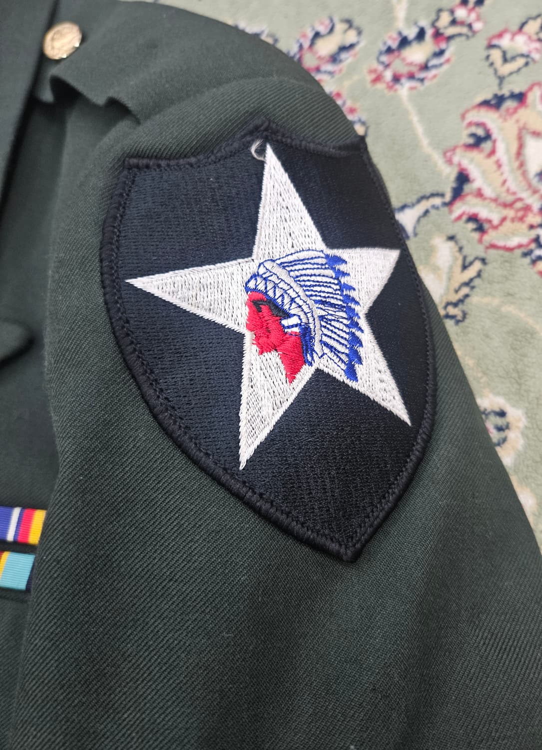 [최종할인] 오리지널 주한미군 정복 풀패치 41R 상품이미지4