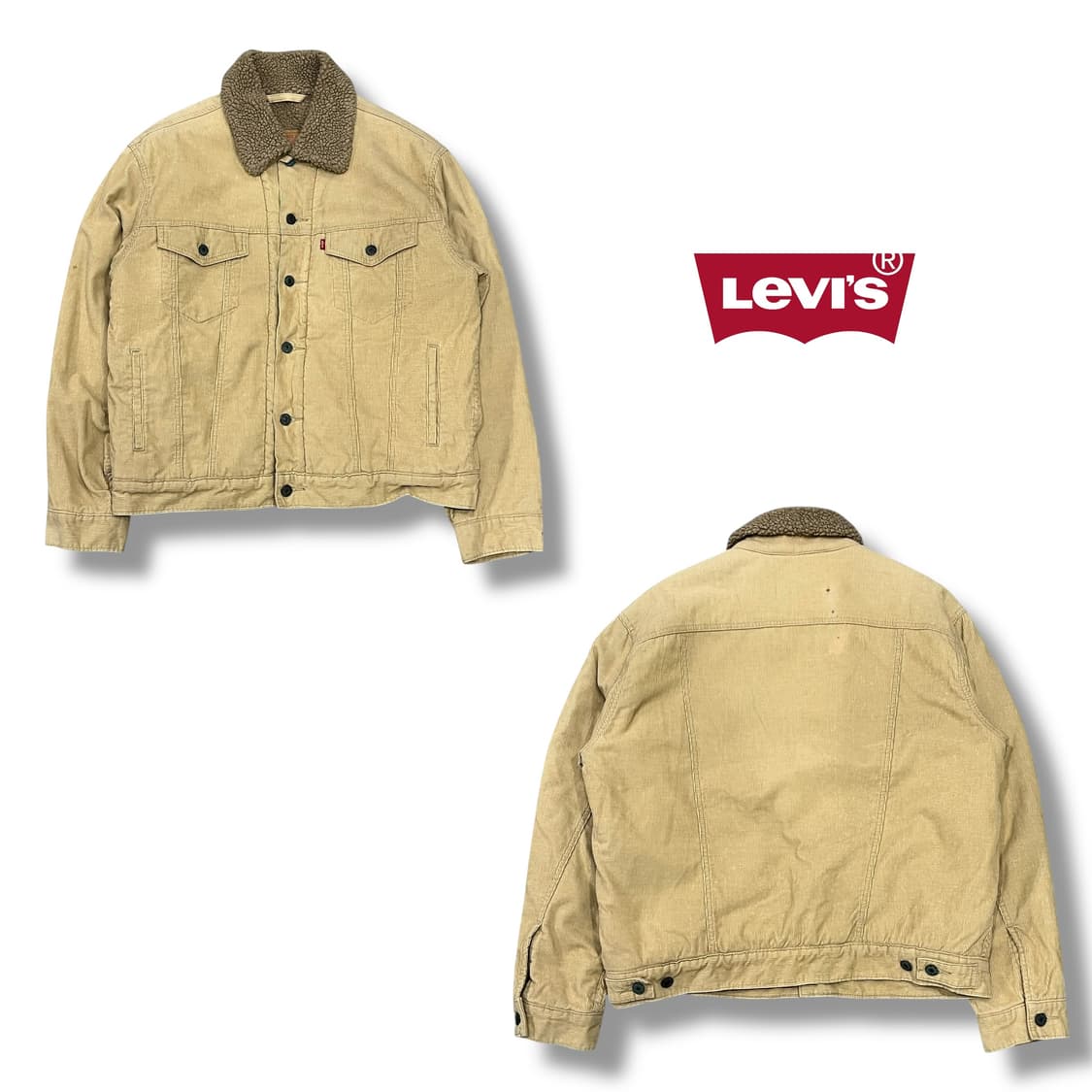 리바이스 셰르파 코듀로이 자켓 s08417 상품이미지1