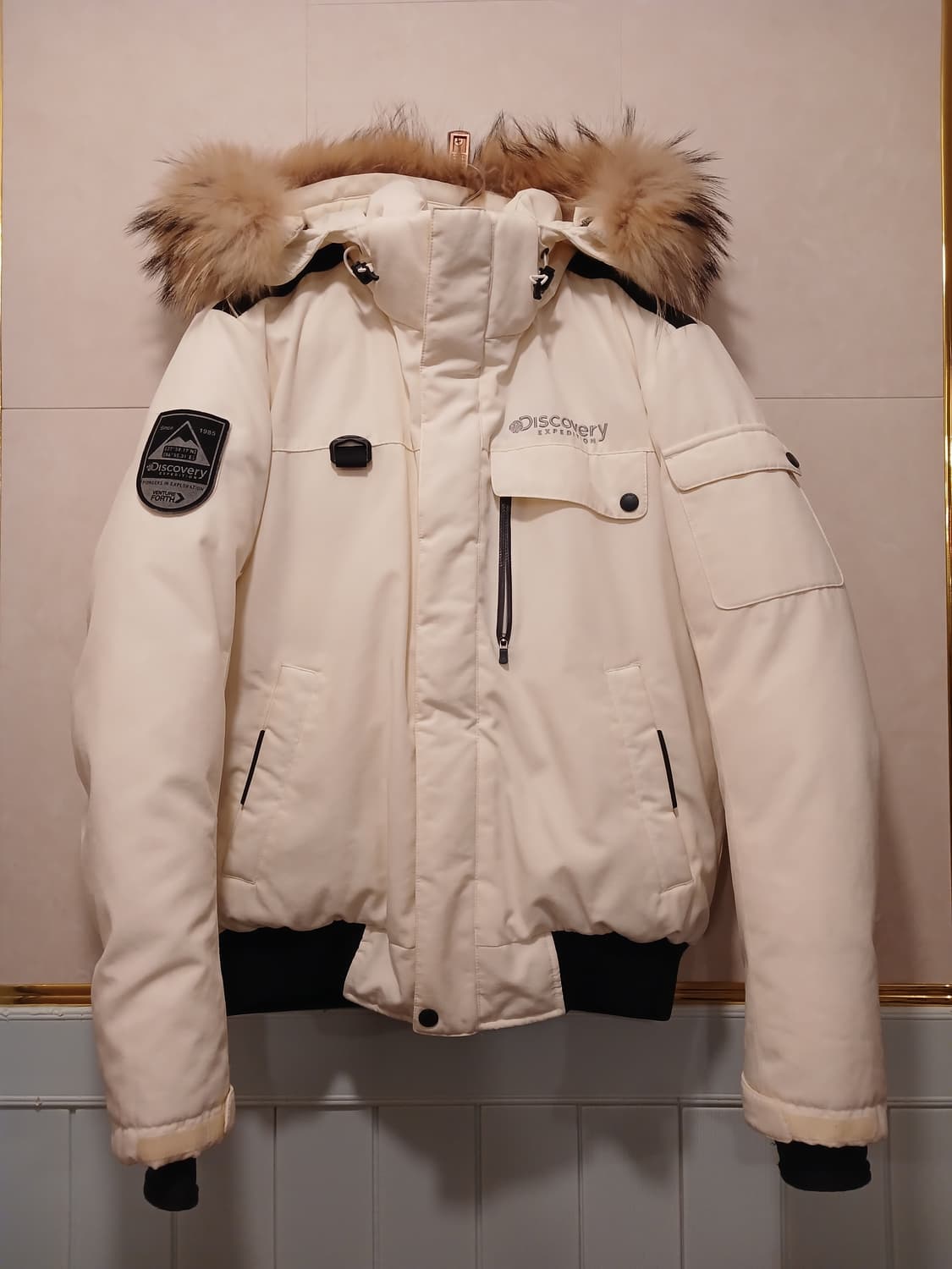 디스커버리 정품 여성 숏패딩 95 사이즈 상품이미지1