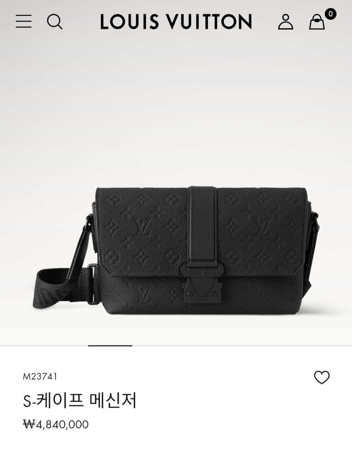 루이비통 토리옹 S-케이프 메신저 크로스백 신형 (새상품) 상품이미지3