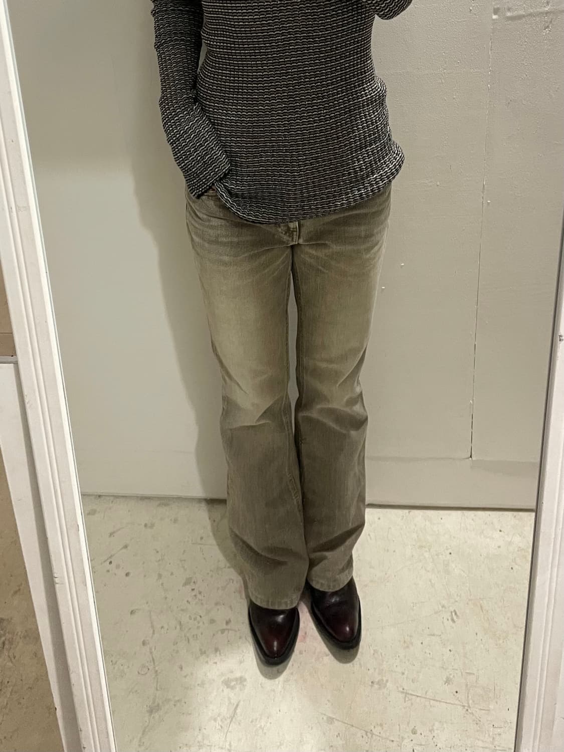 DOMINGO boots cut denim pants 상품이미지2