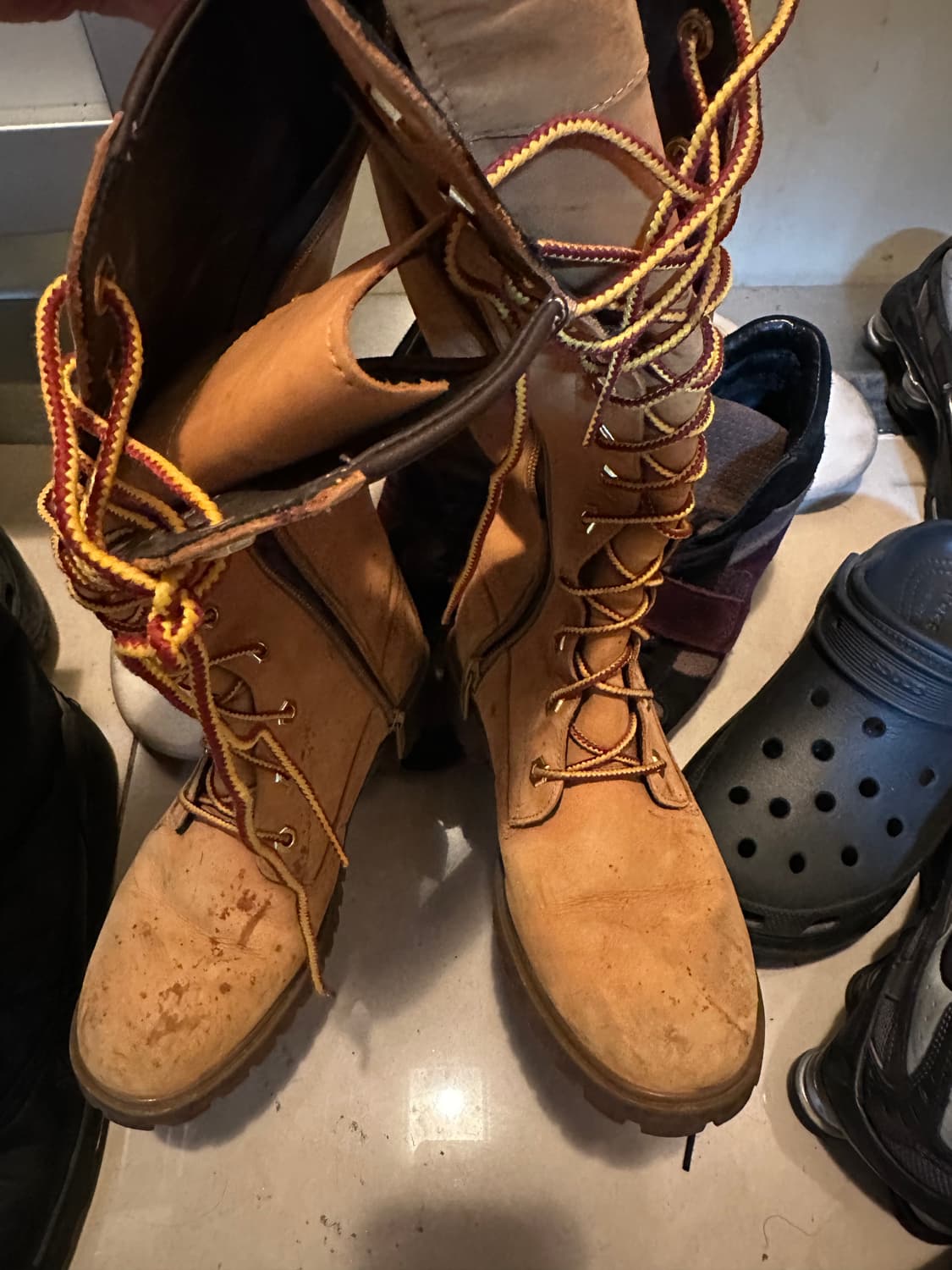 팀버랜드 롱부츠 카멜 상품이미지2