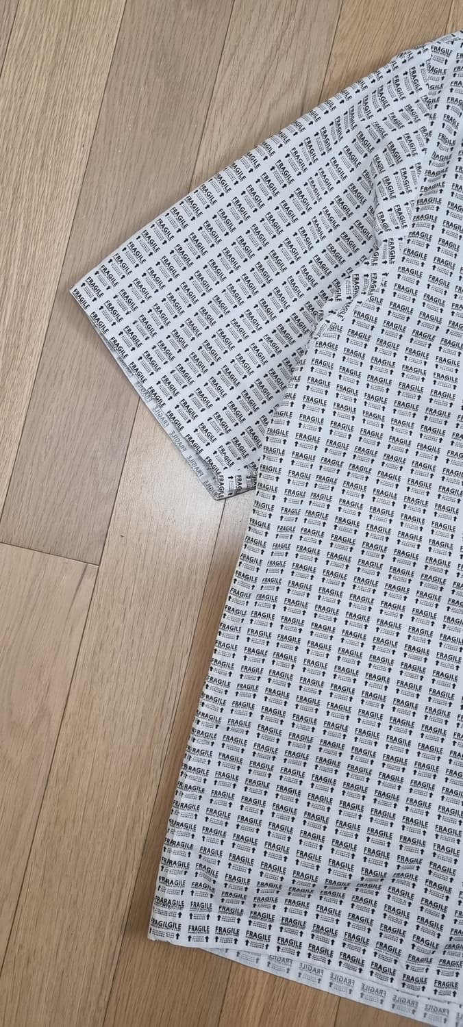 메종마르지엘라 오픈 카라 반팔 셔츠 40 _ 여성,남성 L 사진확인 상품이미지4
