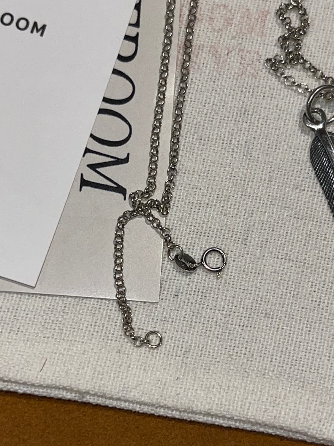 빈티지 페더 네크리스 (S925) 상품이미지5