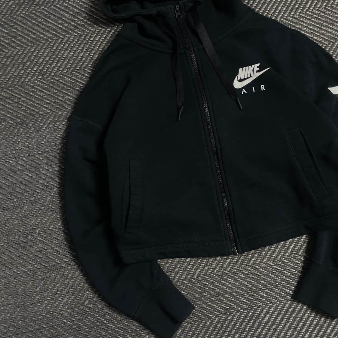 나이키 에어 우먼스 크롭 후드 집업o 4831 상품이미지3