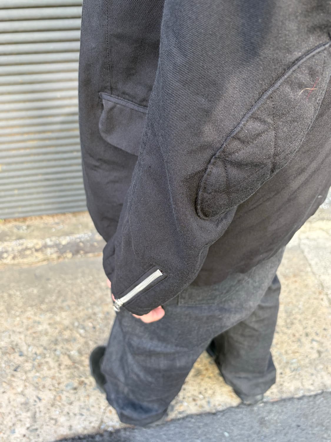 16AW Junya Watanabe 바이커 디테일 코튼 블레이저 상품이미지5