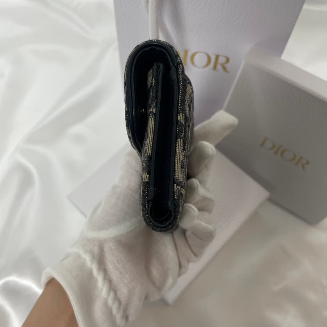디올 오블리크 3단 반지갑 풀세트 A급 상품이미지9
