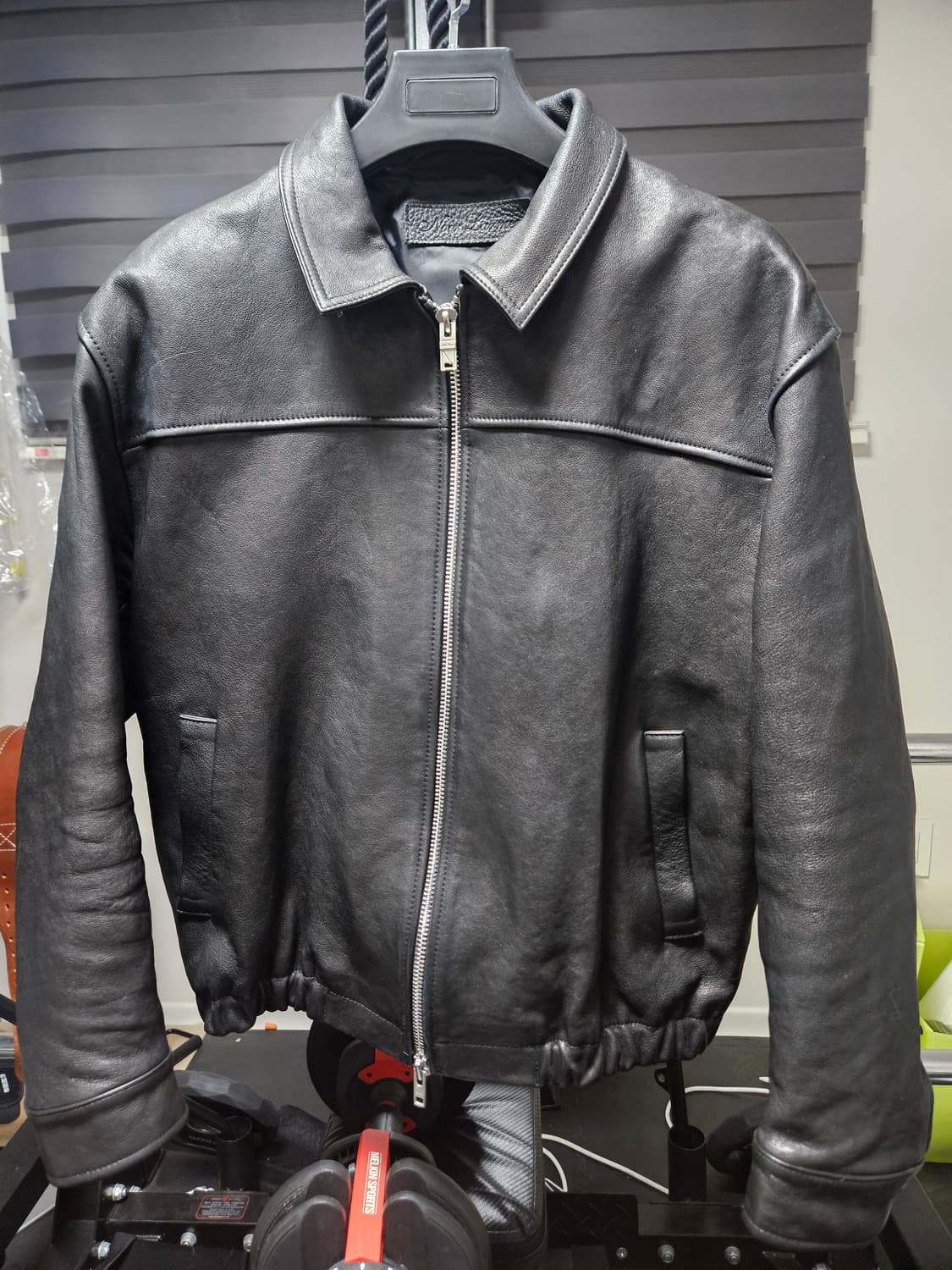 [50]느와르라르메스 jk#2 세미오버 가죽자켓 상품이미지1