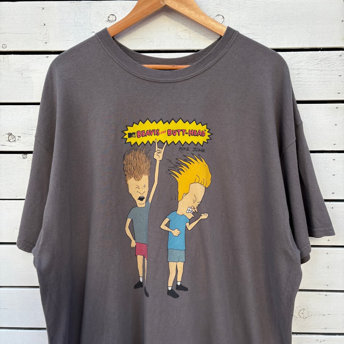 Beavis and Butt-Head 빈티지 비비스앤벗헤드 반팔 티셔츠 상품이미지3