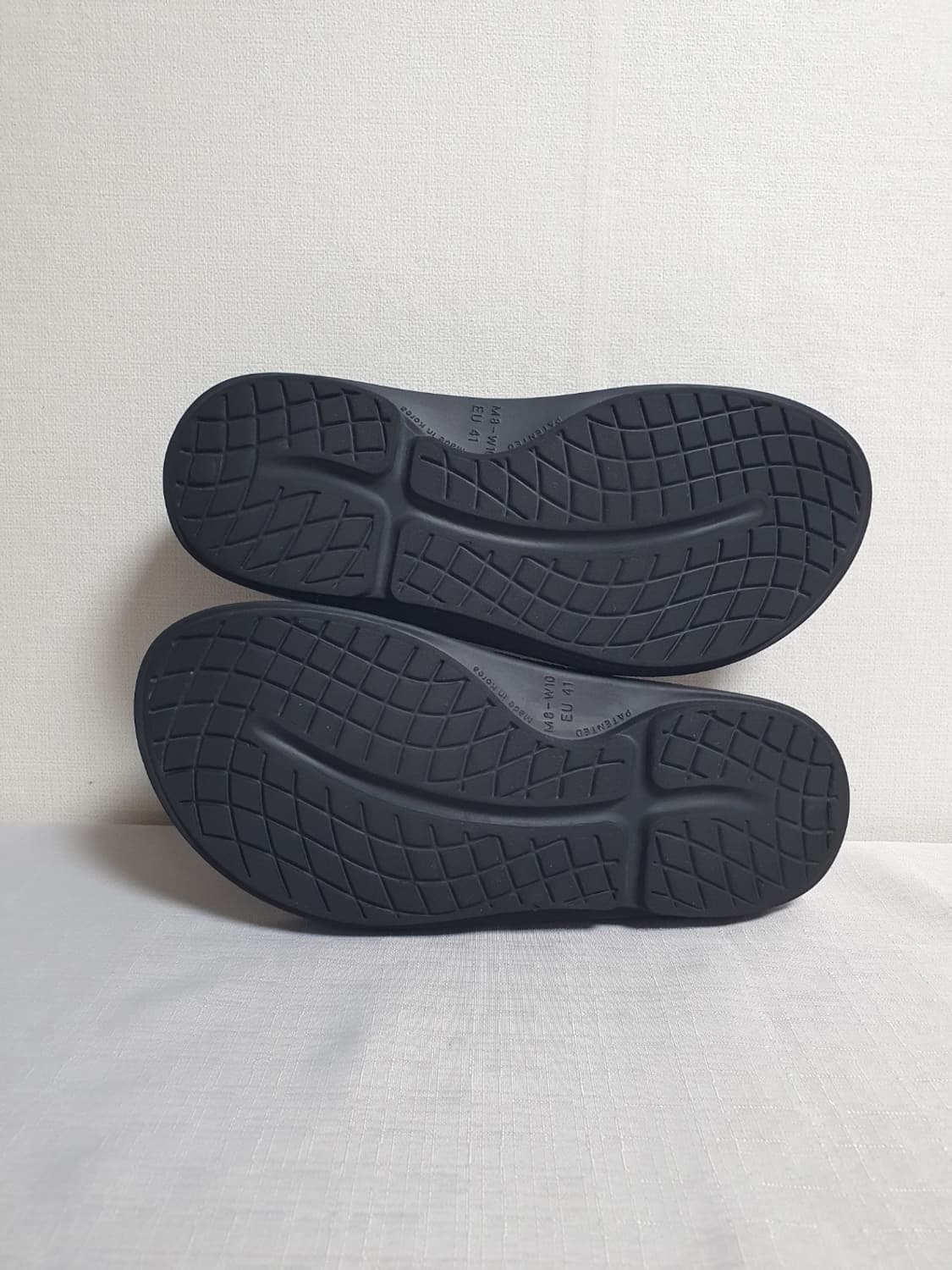 택포가 265mm 우포스 쪼리 블랙 플립플랍 상품이미지7