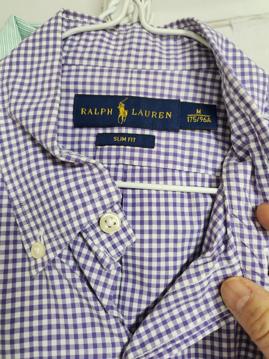 랄프로렌  체크 남방 긴팔 M(175/96A) 상품이미지5