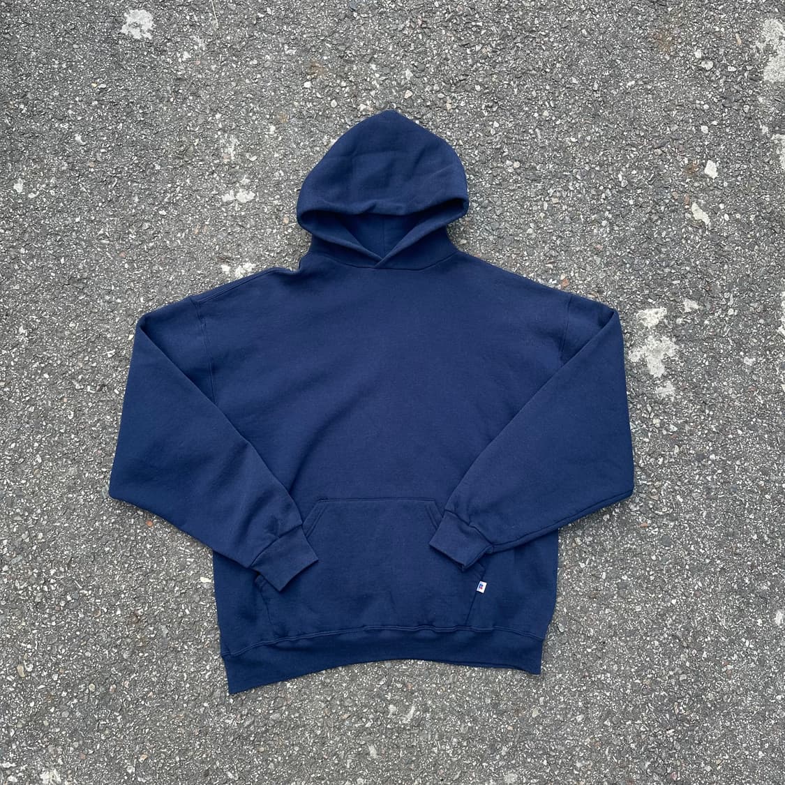 빈티지 90s 러셀 후드티 네이비  상품이미지1