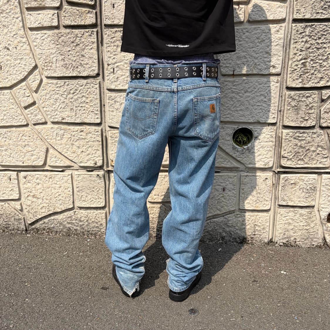 칼하트 빈티지 워싱 데님 팬츠 상품이미지2