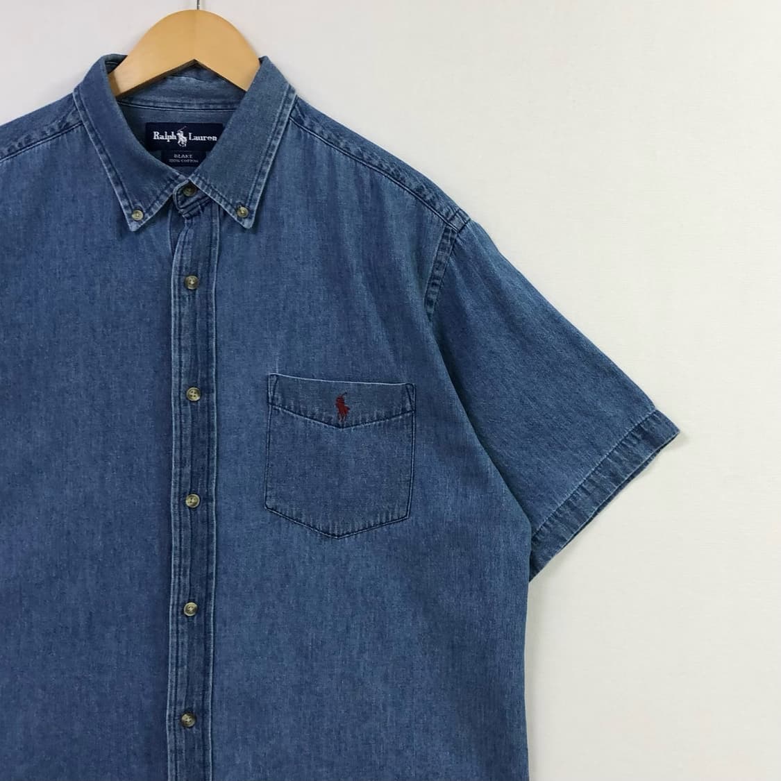 XL 폴로 데님 셔츠 상품이미지1