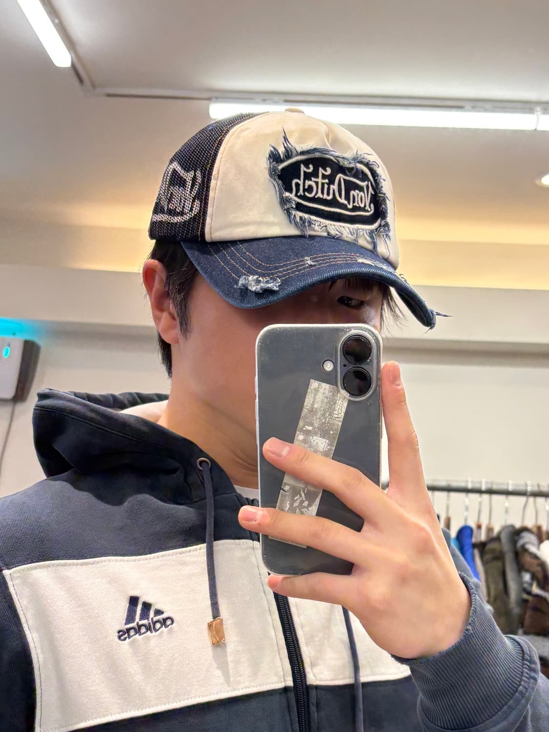 본더치 데미지 데님 볼캡 상품이미지8