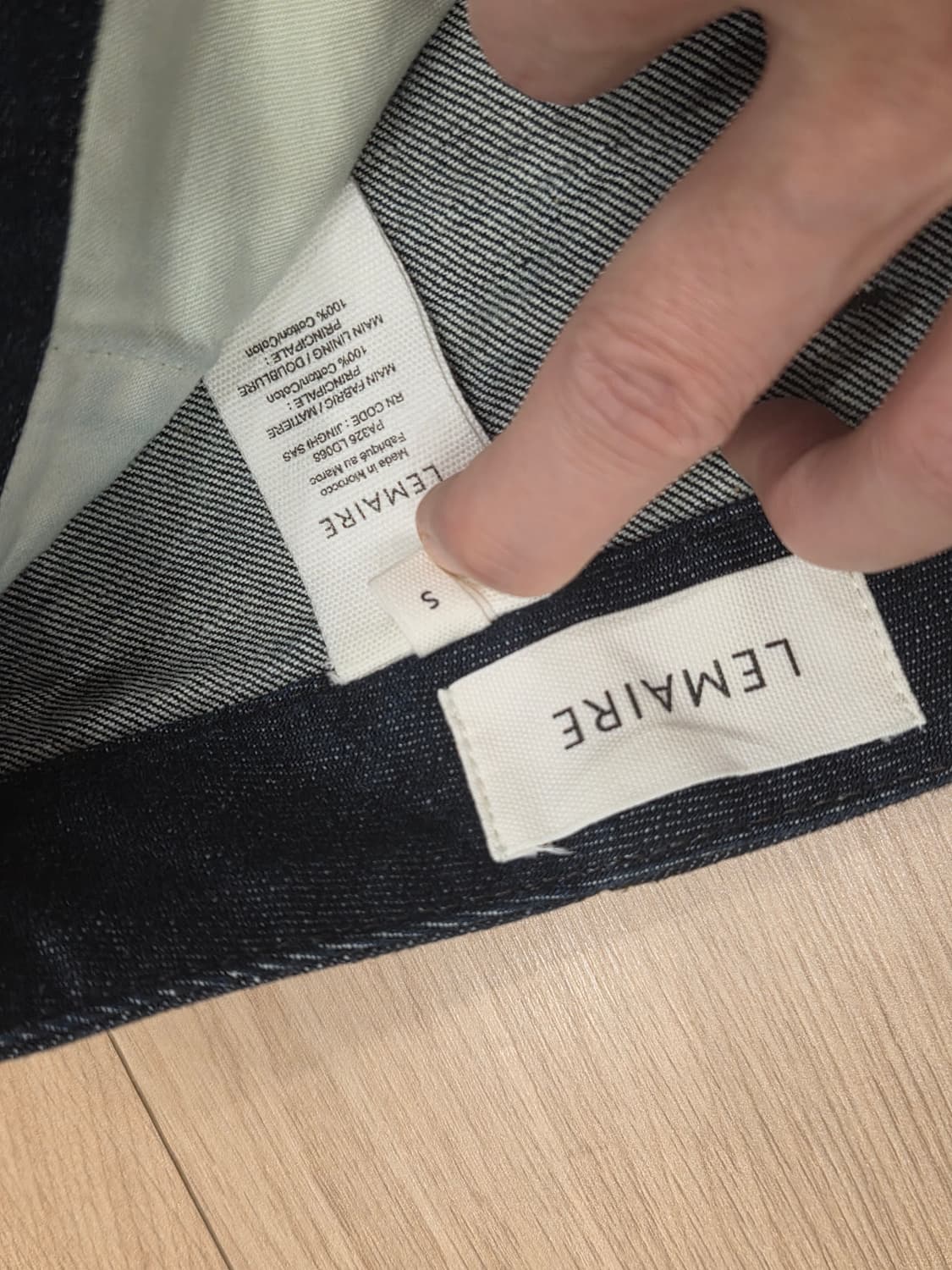 트위스트 데님 인디고 상품이미지3