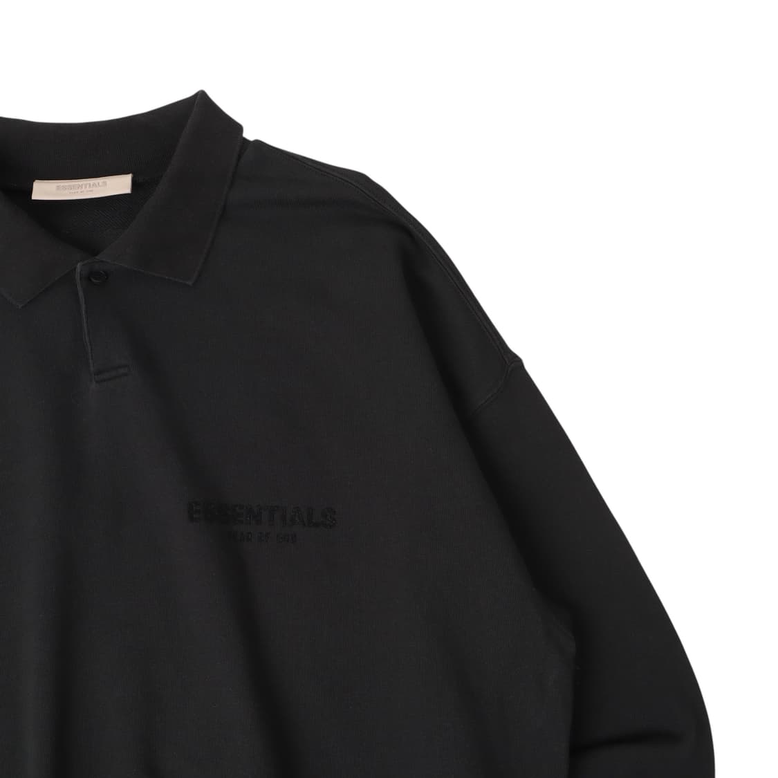 에센셜 오버사이즈 카라 코튼 스웻셔츠 상품이미지3