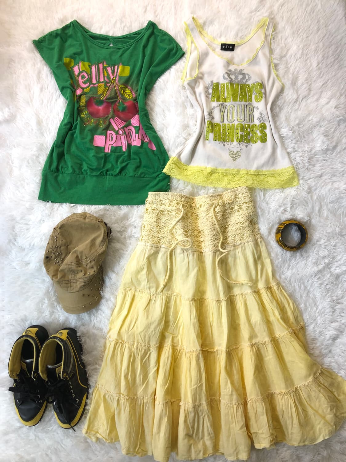 Lemon cream lace sleeveless 상품이미지5