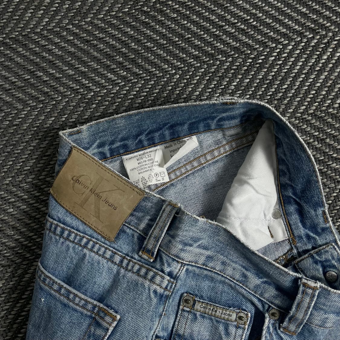 00s 캘빈클라인 우먼스 슬림핏 데님 팬츠o 3925 상품이미지6