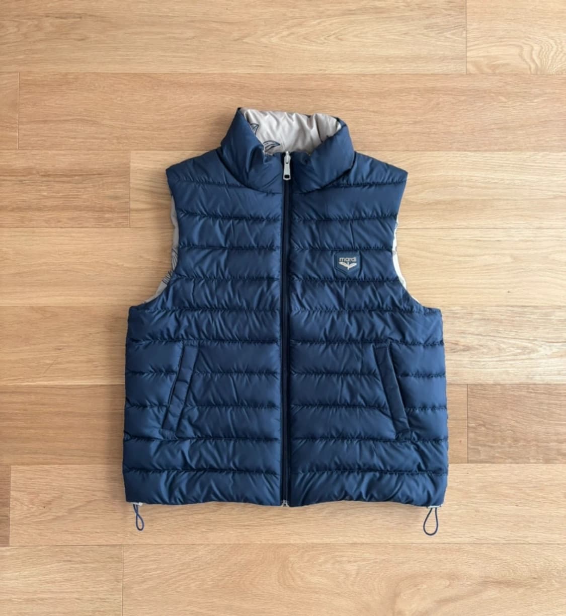 마르디 메크르디 리버시블 덕다운 경량패딩 베스트 S 상품이미지3