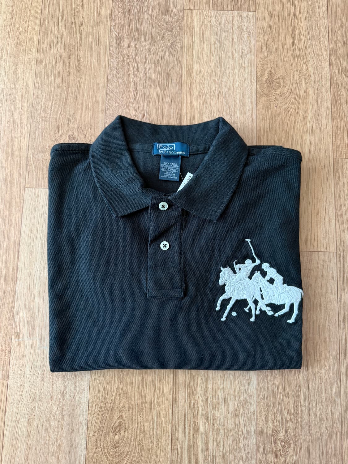 폴로 랄프로렌 보이즈 빅포니 긴팔 카라티 XL(18-20) 상품이미지5