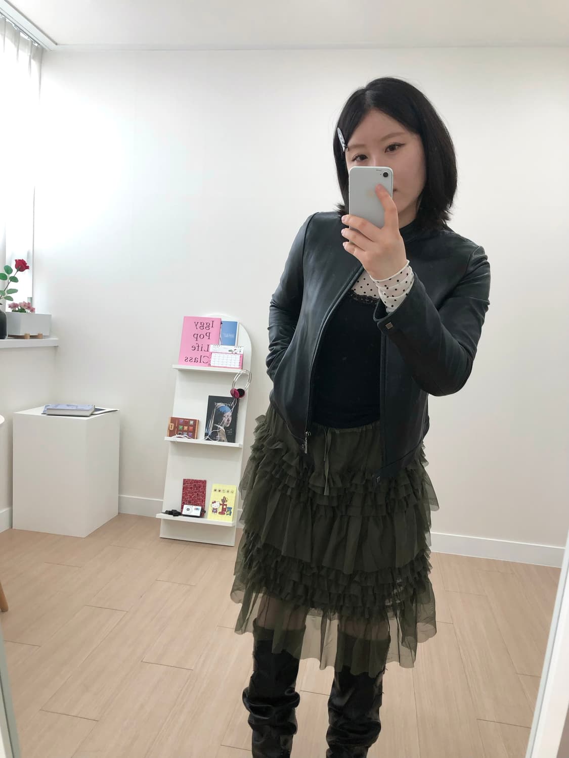 시부야st 양가죽 자켓 코디 상품이미지1