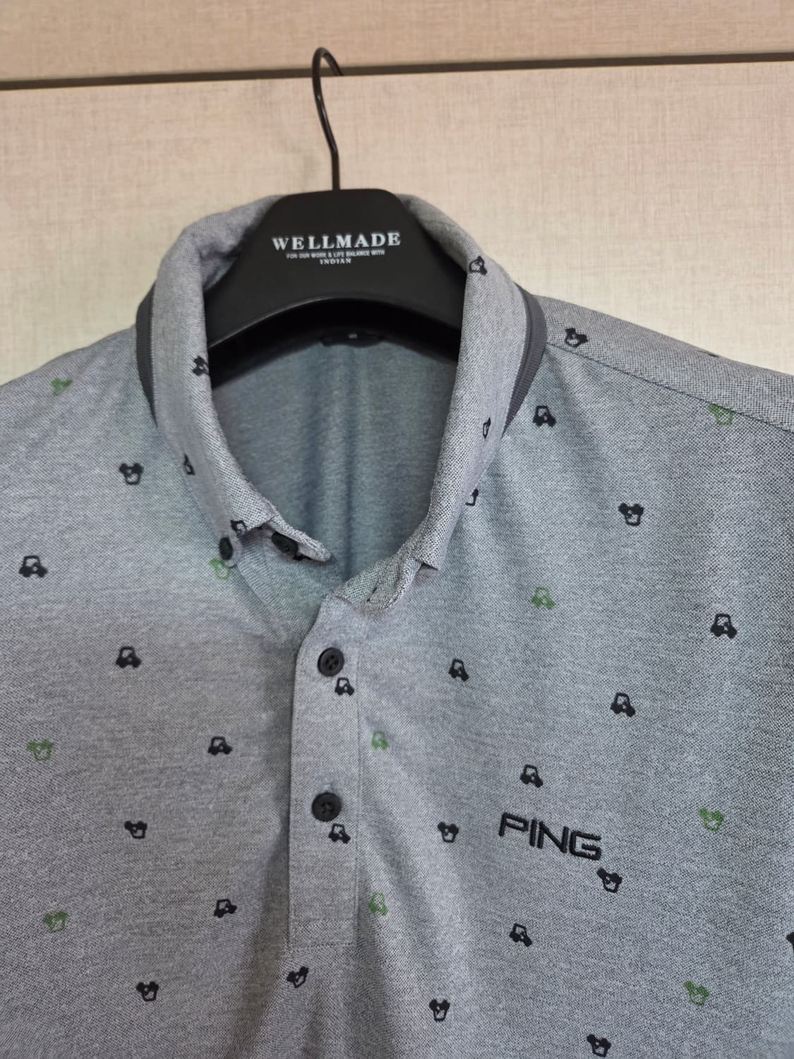 PING 남성 긴팔 골프 티셔츠 105 상품이미지2