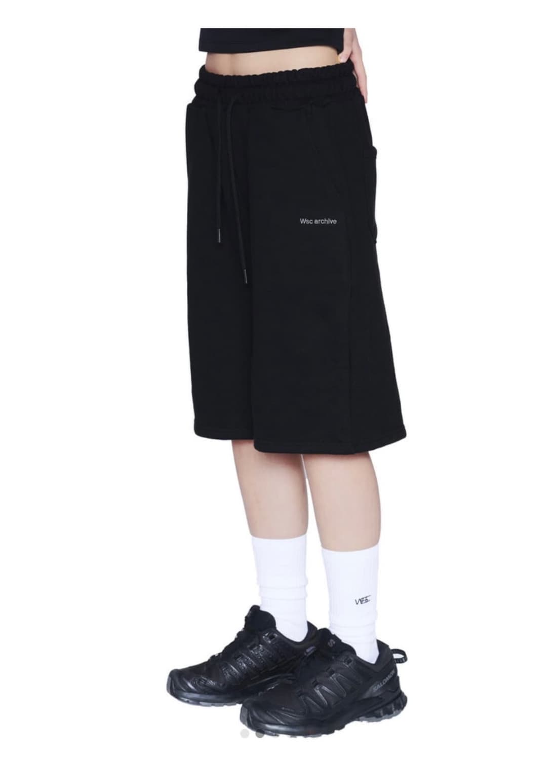 Wsc archive 버뮤다 팬츠 블랙 사이즈2 상품이미지1