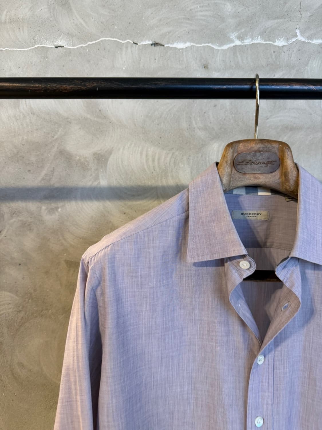 버버리 드레스 셔츠 슬림100 상품이미지2