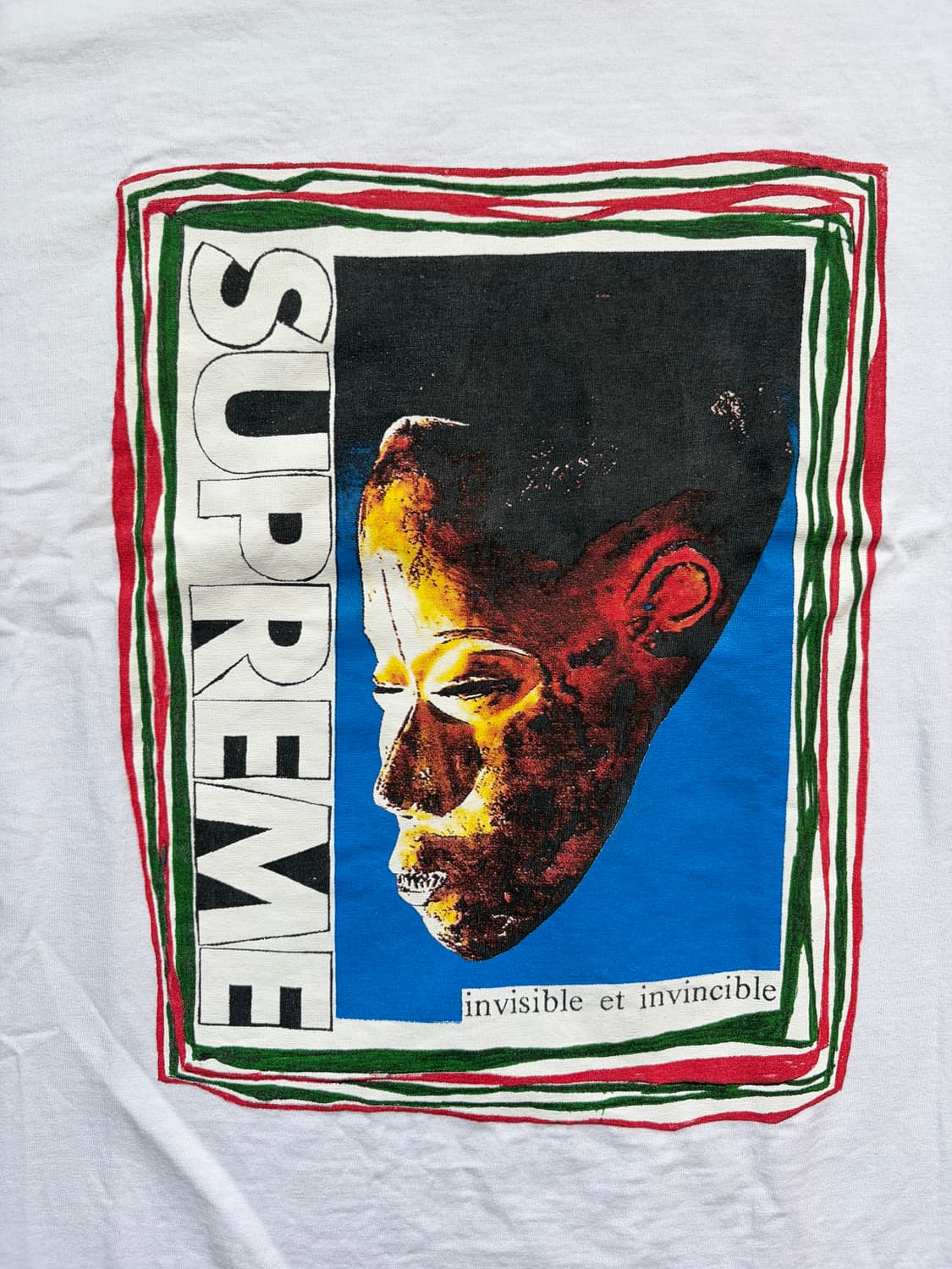 [XL] 슈프림 마스크 티셔츠 화이트 상품이미지2