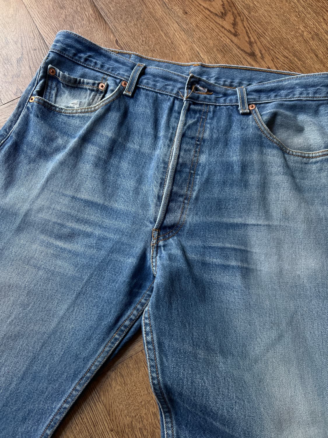 [36]00's 리바이스 USA 501XX 블랭크탭 맥시코제 데님 팬츠 상품이미지4