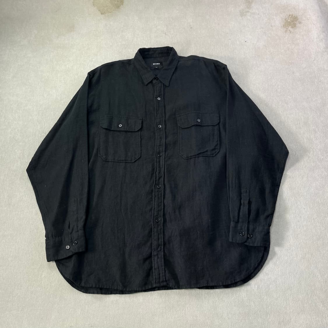 110 빔즈 투포켓 워크셔츠 상품이미지1