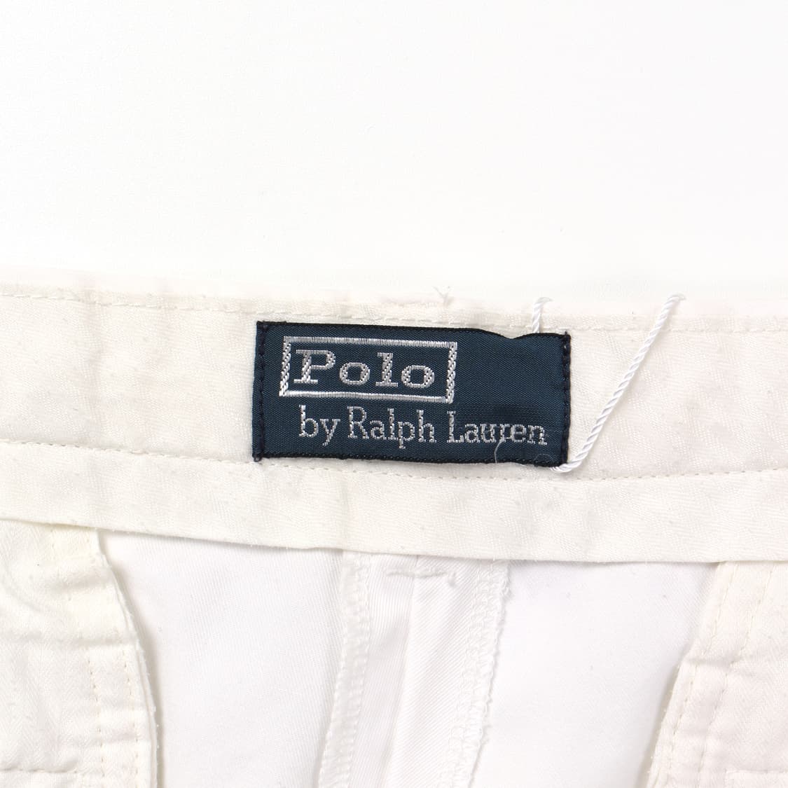 폴로 화이트 스트레이트 코튼 팬츠   상품이미지7