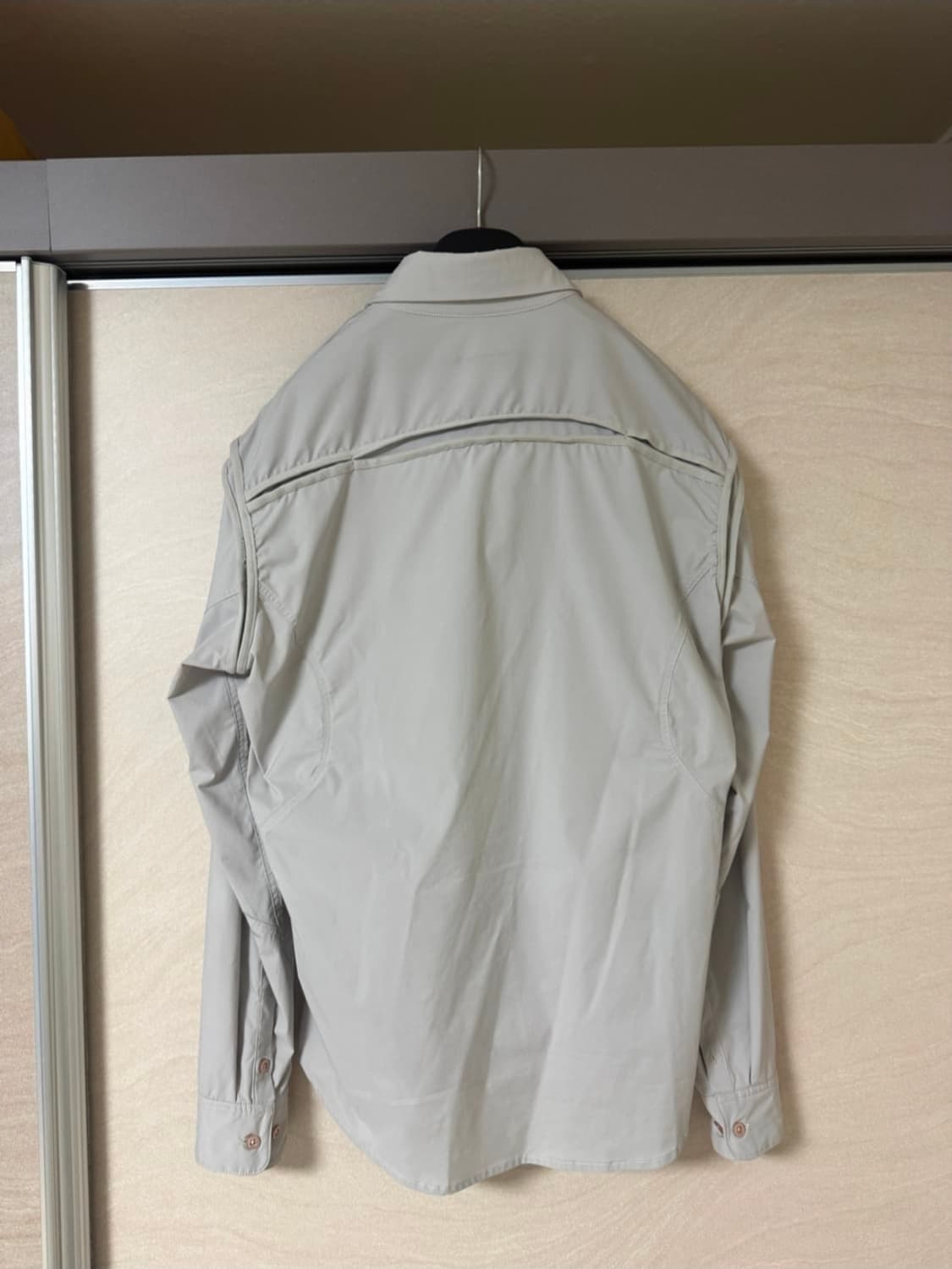 산산기어 트라이메쉬 셔츠(그레이) 23ss (M사이즈) 상품이미지3