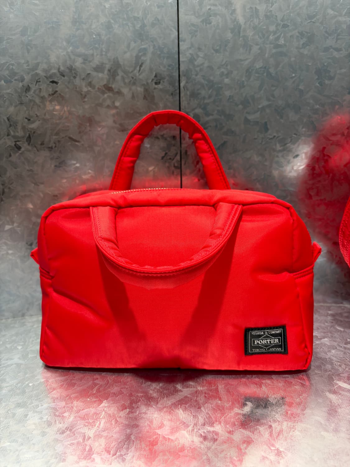 [COMME DES GARCONS X PORTER] 미니 보스턴백 레드 상품이미지2