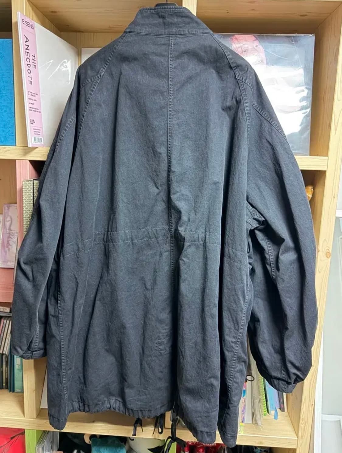 [2xl] 블랙아웃 피쉬테일 자켓 블랙 상품이미지3