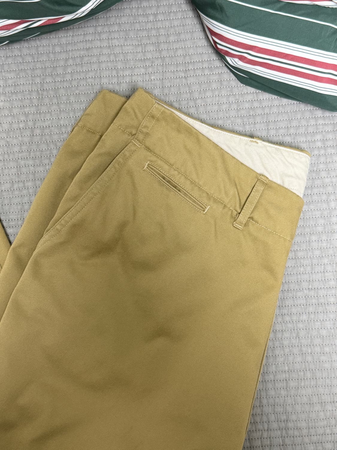 (34) 나나미카 와이드 치노 팬츠 카키 상품이미지1