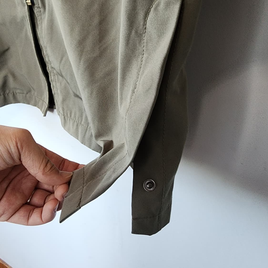 hummel 카키색 롱 야상 점퍼 상품이미지7